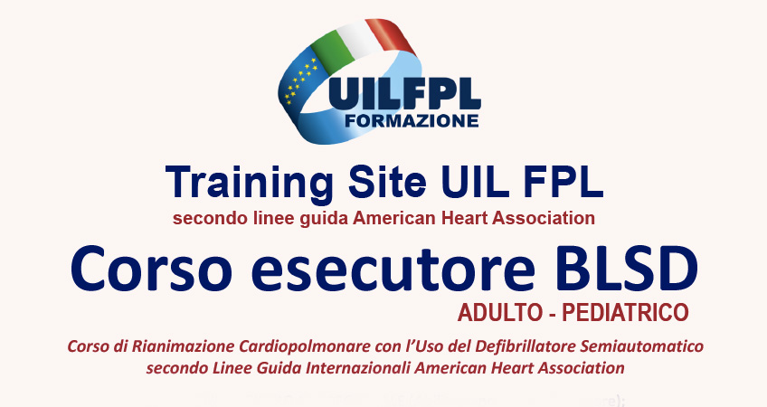 Corso BLSD patrocinato dalla UIL FPL, concluse la terza e quarta edizione