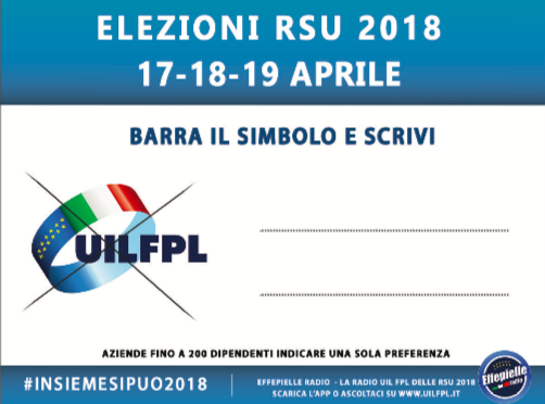 Programma di impegno dei nostri candidati alle prossime elezioni RSU