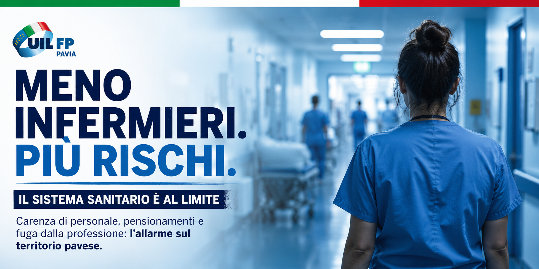 INFERMIERI, L’ALLARME È REALE: “IN 10 ANNI CALO DEL 23%