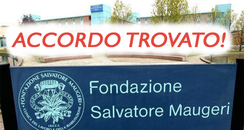 Fondazione Maugeri: finalmente trovato l'accordo tra Regione Lombardia e azienda