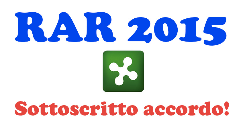 Sottoscritto accordo per le RAR 2015 del comparto