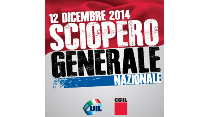 Cgil e Uil, sciopero generale 12 dicembre. Cisl si sfila: solo pubblico impiego