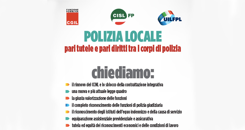 Vertenza Polizia Locale