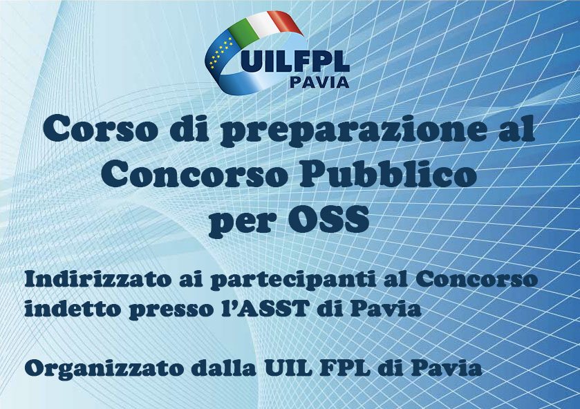 Corso di preparazione al Concorso Pubblico per OSS